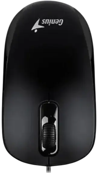 Миша дротова Genius USB 1000 DX-110 Black - фото - №3