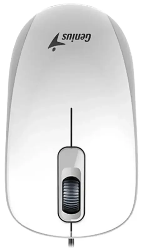 Миша дротова Genius USB 1000 DX-110 White - фото - №4