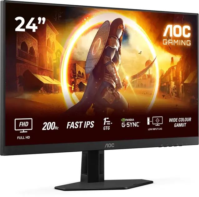Монітор AOC 23.8" 24G4HRE (24G4HRE) - фото - №7