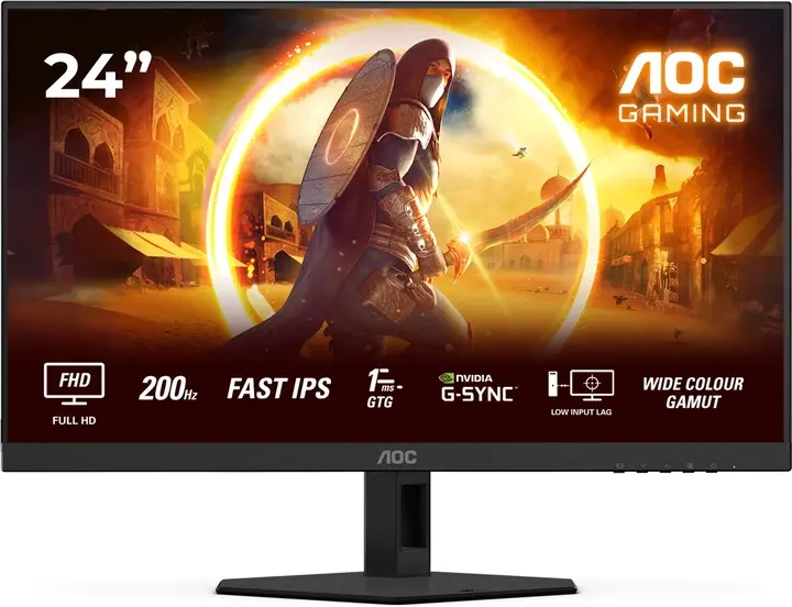Монітор AOC 23.8" 24G4HRE (24G4HRE) - фото - №0