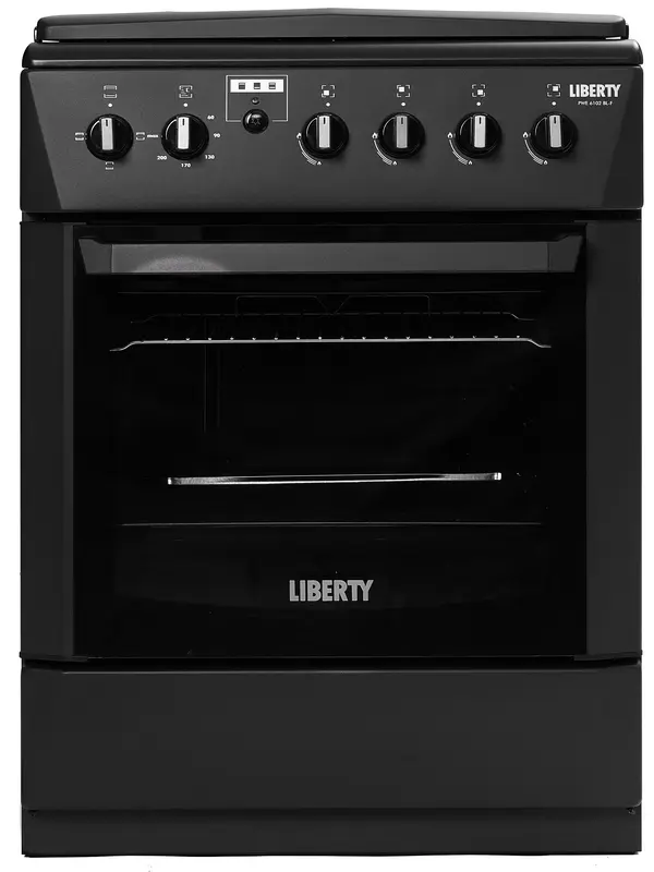 Плита комбінована Liberty PWE 6102 BL-F - фото - №0