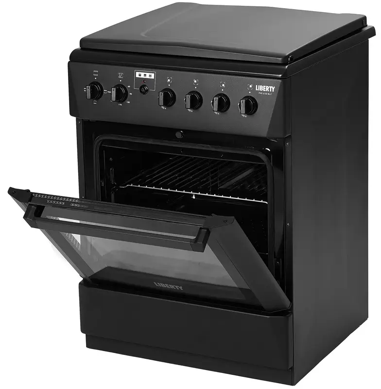 Плита комбінована Liberty PWE 6102 BL-F - фото - №3