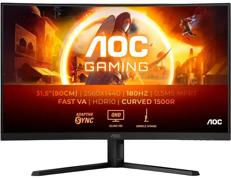 Монітор AOC 31.5" CQ32G4VE (CQ32G4VE) - фото - №0