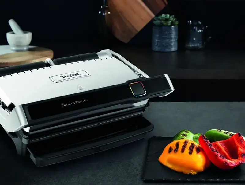 УЦІНКА Гриль TEFAL OptiGrill Elite XL GC760D30 - фото - №7