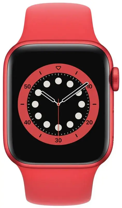 Б/В Apple Watch Series 6 40mm PRODUCT(RED) Aluminum Case with Red Sport Band M00A3 (Це ТОП) - фото - №1