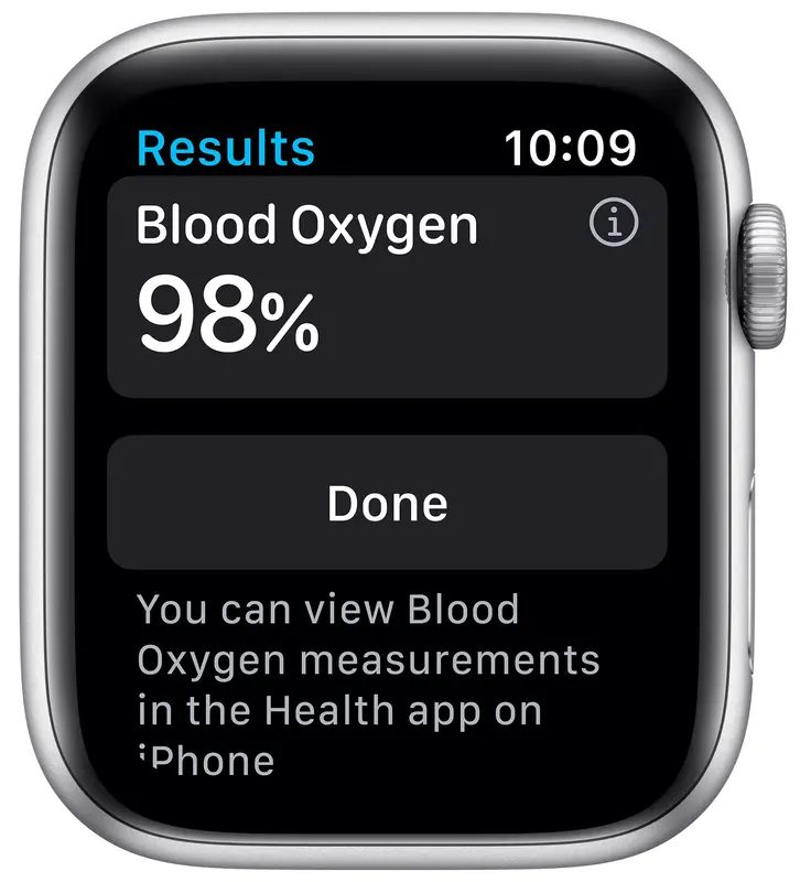 Б/В Apple Watch Series 6 44mm Silver Aluminum Case with White Sport Band M00D3 (Це ТОП) - фото - №3