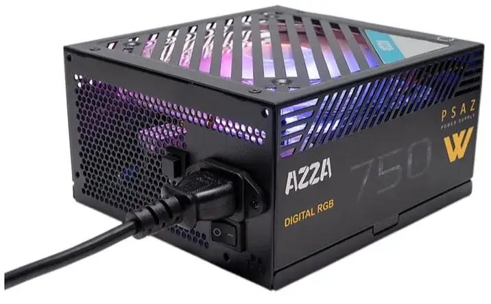 Блок живлення AZZA ATX 750W (PSAZ-750W ARGB) - фото - №0