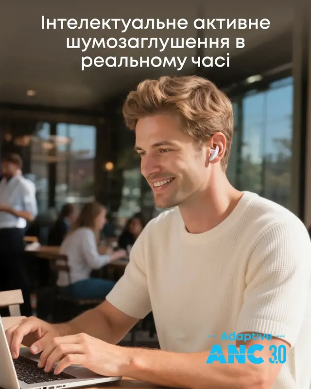Навушники ANKER SoundСore Liberty Buds White - фото - №7