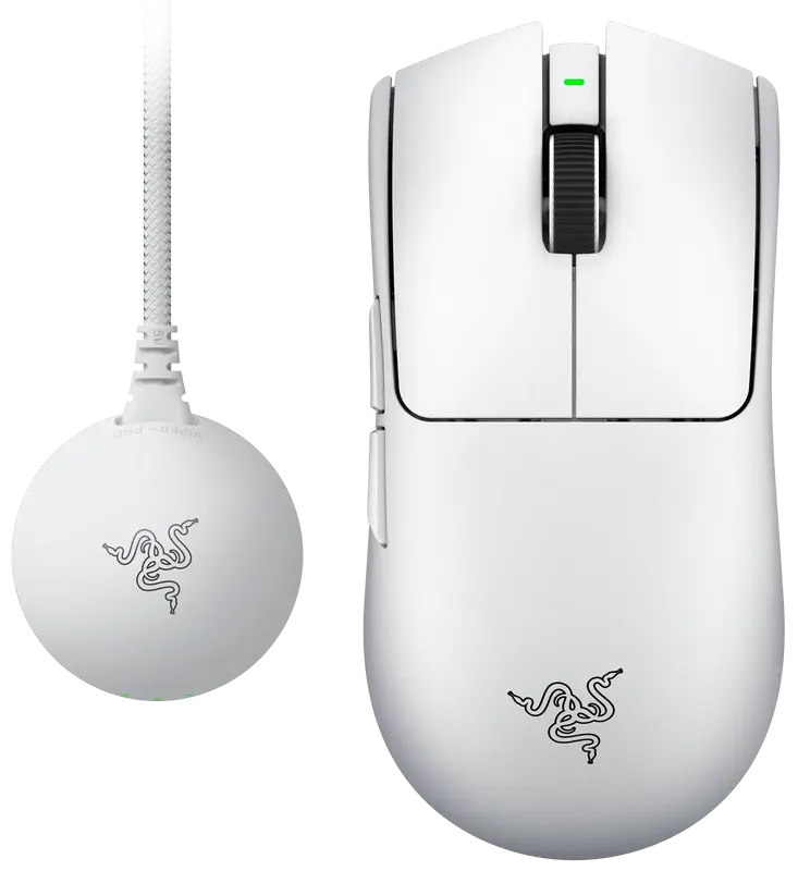 Мышь RAZER Viper V4 PRO Wireless, white (RZ01-05630200-R3G1) ᐈ