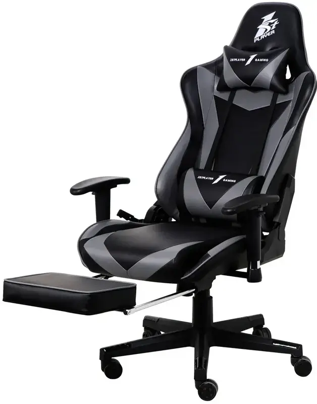 Крісло для геймерів 1stPlayer FK3 Black/Gray (FK3-BKGA) - фото - №6