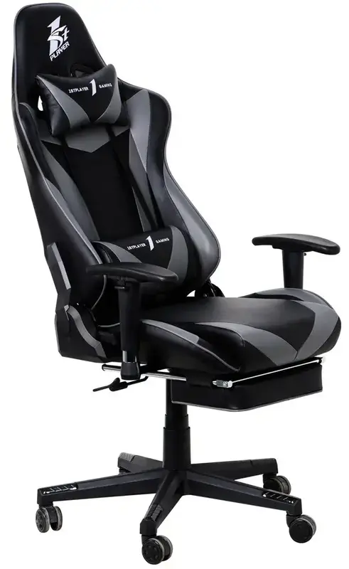 Крісло для геймерів 1stPlayer FK3 Black/Gray (FK3-BKGA) - фото - №5