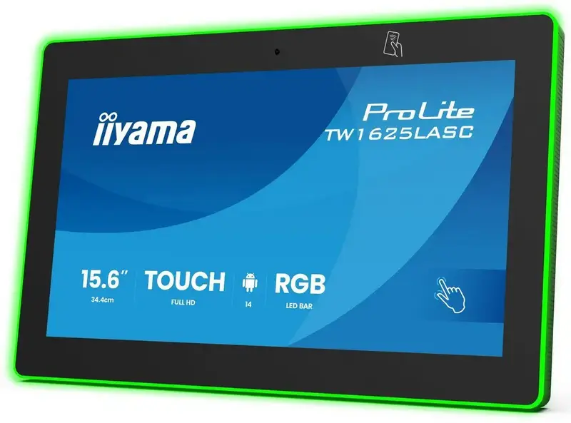 Монитор сенсорний IIYAMA 15.6'' (TW1625LASC-B3PNR) ᐈ Купить