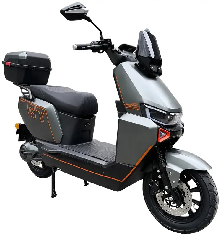 Електроскутер Techno GT (grey) - фото - №1