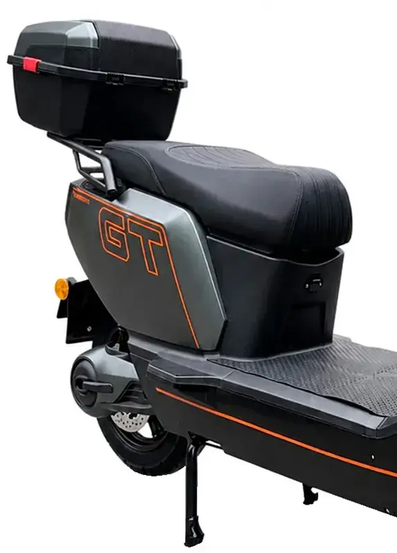 Електроскутер Techno GT (grey) - фото - №4