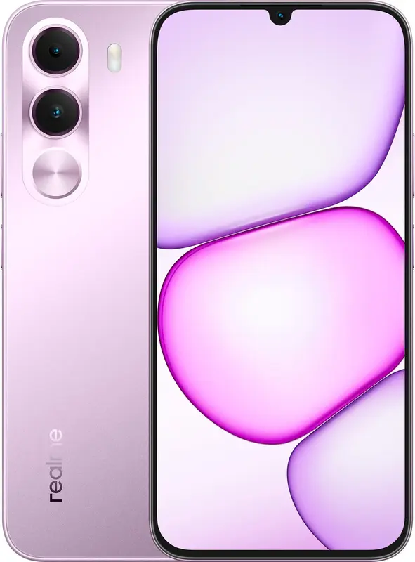 Смартфон realme C100i 4/128GB (Dawn Purple) - фото - №0