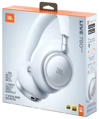 Наушники JBL Live 780NC White - фото - №8