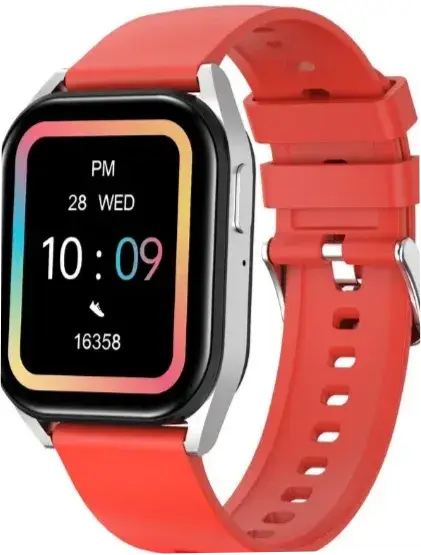 Смарт-годинник Canyon Chatter SW-58 BT-CALL Silver Red (CNS-SW58RR) - фото - №3