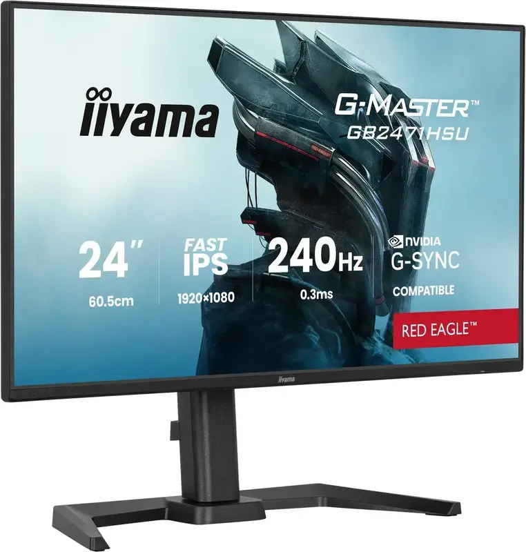 Монітор ігровий IIYAMA 23.8" (GB2471HSU-B1) - фото - №1