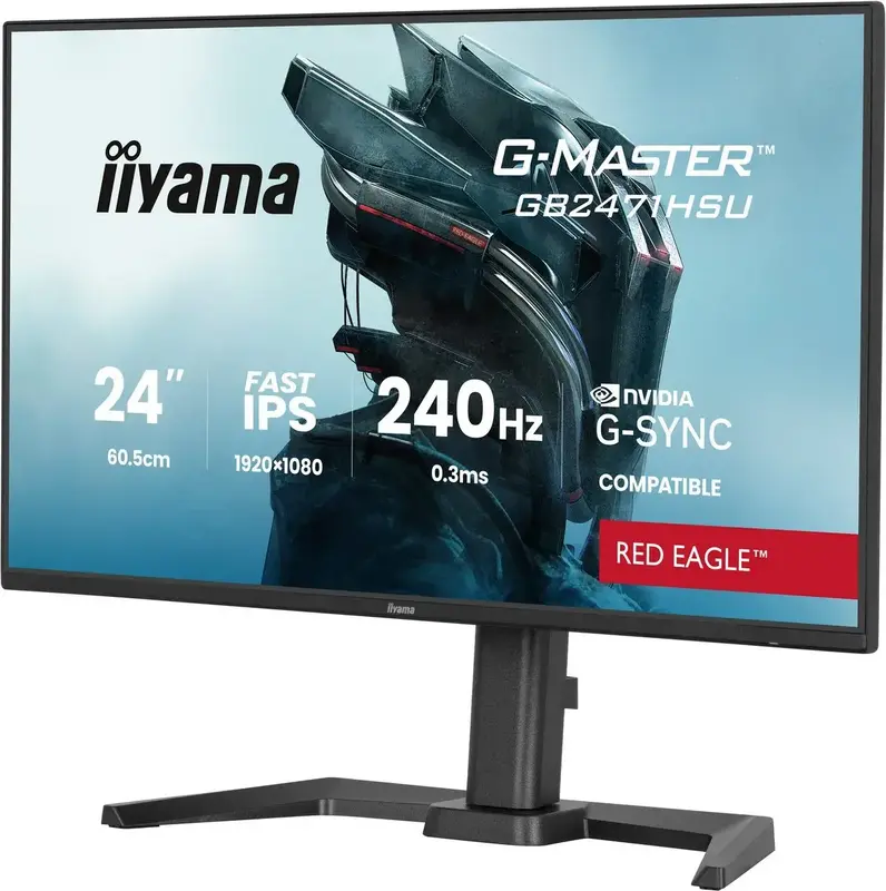 Монітор ігровий IIYAMA 23.8" (GB2471HSU-B1) - фото - №2