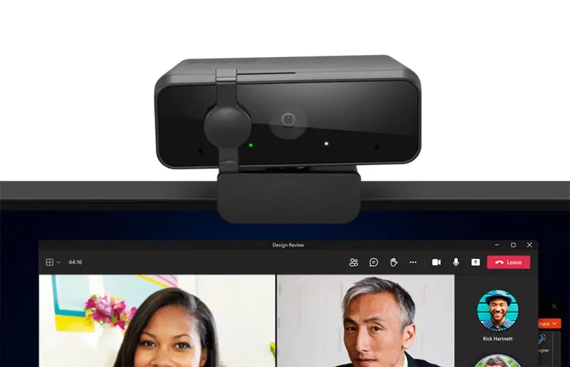 Веб-камера Lenovo 310 FHD Webcam Black - фото - №6