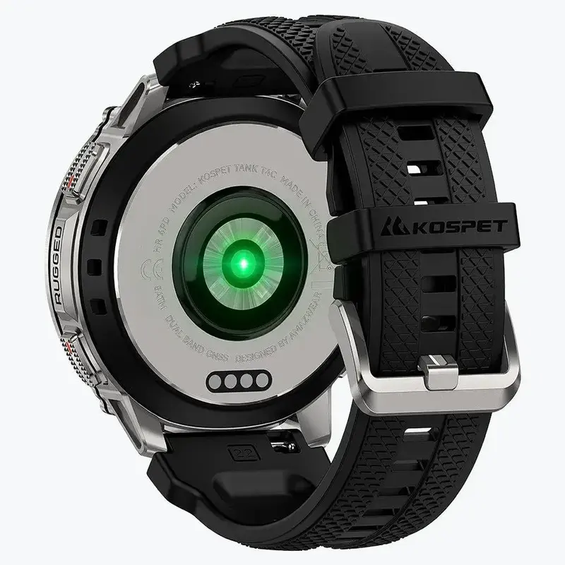 Смарт-годинник KOSPET TANK M4C Black - фото - №4