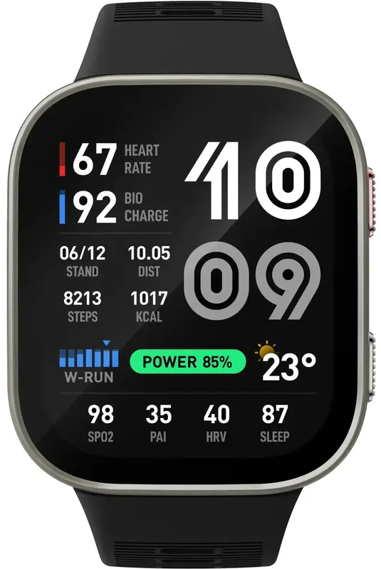 Смарт-годинник Amazfit Bip Max Срібний Silver W2568AP1N - фото - №1