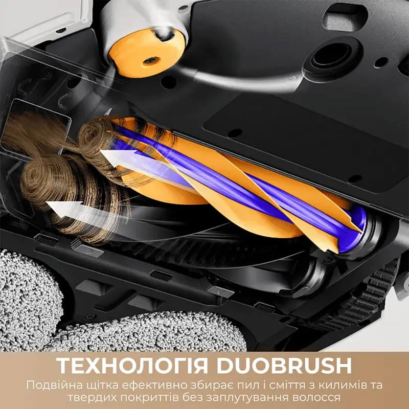 Робот-пилосос Dreame Bot X60 Ultra Complete White (RLX87DE-wh) - фото - №1