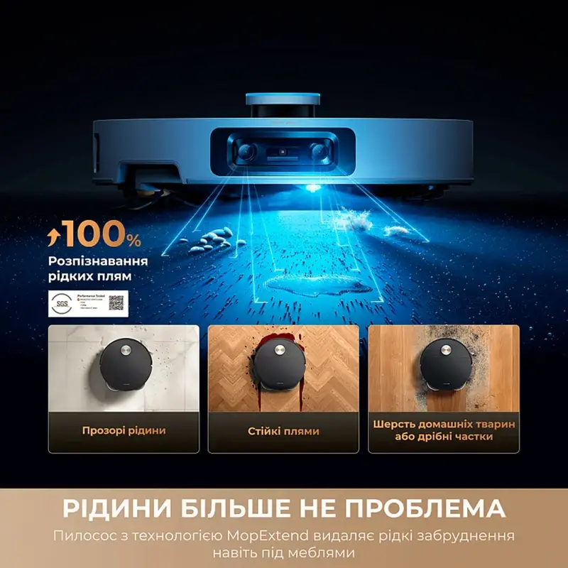 Робот-пилосос Dreame Bot X60 Ultra Complete White (RLX87DE-wh) - фото - №7