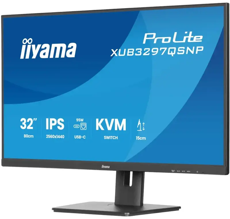 Монітор IIYAMA 31.5" (XUB3297QSNP-B1) - фото - №2