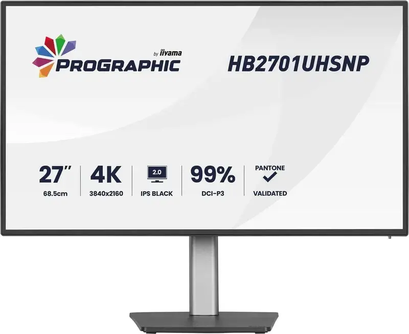 Монітор професійний IIYAMA 27" (HB2701UHSNP-B1) - фото - №0