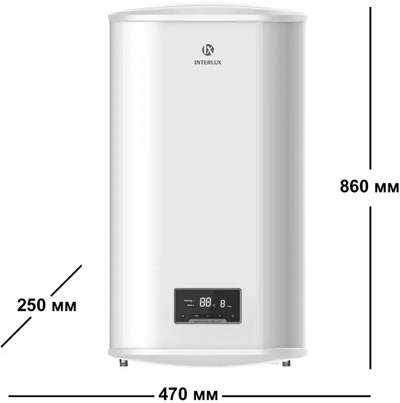 Водонагреватель INTERLUX ILDH-50DM - фото - №4