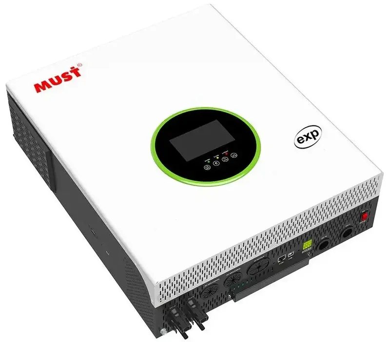 Гібридний сонячний інвертор Must 10000W 48V 150A PV19-10048 EXP - фото - №1