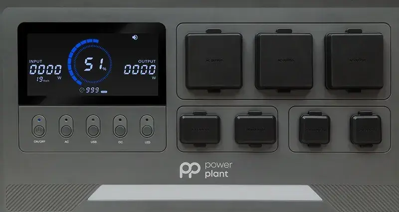 Зарядна станція PowerPlant G24 Pro 2048Wh, 568889mAh, 2400W - фото - №1