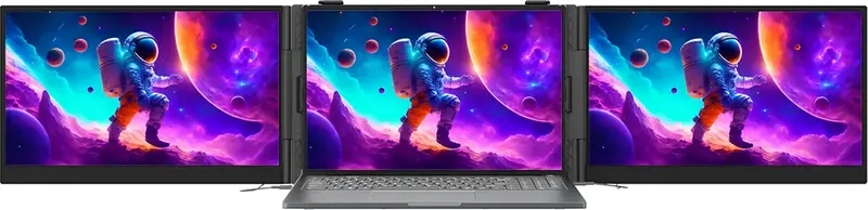 Монітор 15.3" Blackview DCM8 Dual Grey (BVSCEDCM8GR) - фото - №0