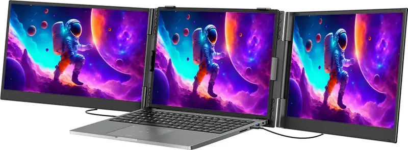Монітор 15.3" Blackview DCM8 Dual Grey (BVSCEDCM8GR) - фото - №1