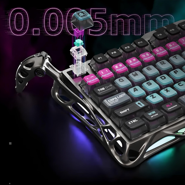 Клавиатура магнитная GravaStar Mercury V75 Pro Cyberpunk ᐈ Купить
