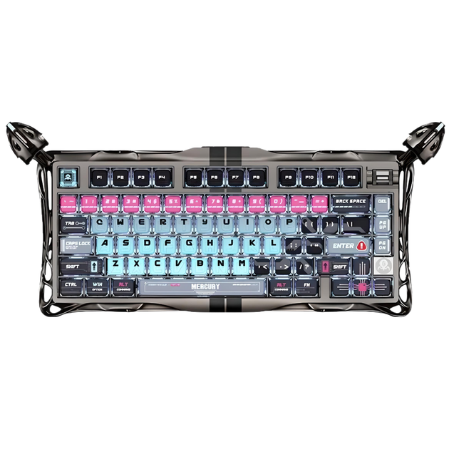 Gravastar v75pro 磁轴　並行輸入品 Клавиатура магнитная GravaStar Mercury V75 Pro Cyberpunk ᐈ Купить