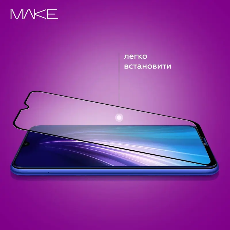 Защитное стекло MAKE Samsung S25 FE (MGF-SS25FE) - фото - №5