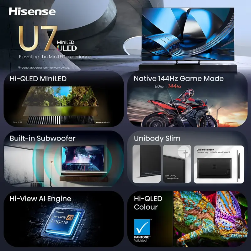 Телевізор Hisense 50U7SE - фото - №5