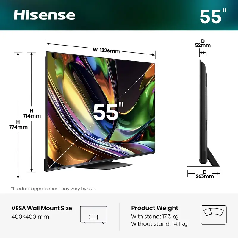 Телевизор Hisense 55UR8S - фото - №1