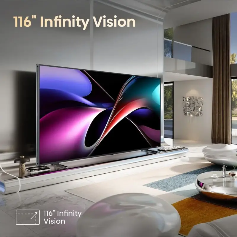 Телевізор Hisense 116UXQ - фото - №12