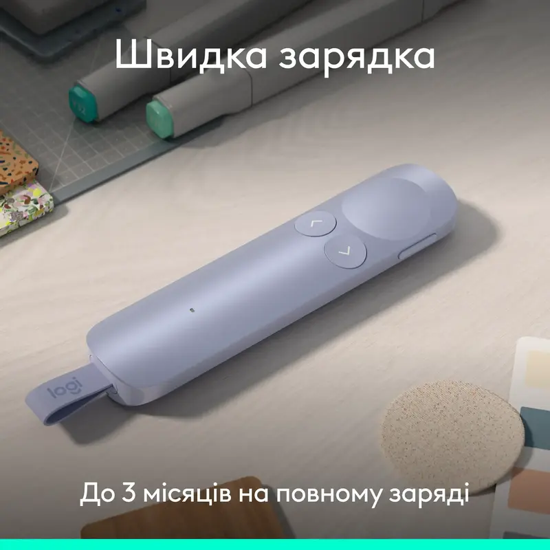 Презентер Logitech Spotlight 2 Light lilac - фото - №7