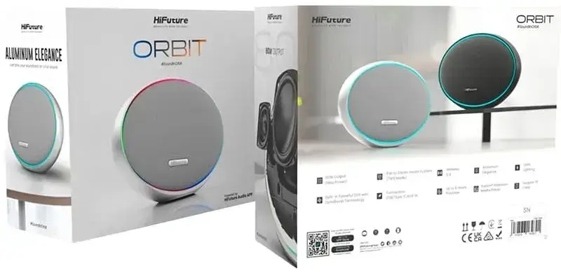 Акустика HiFuture Orbit Silver (orbit.silver) - фото - №1