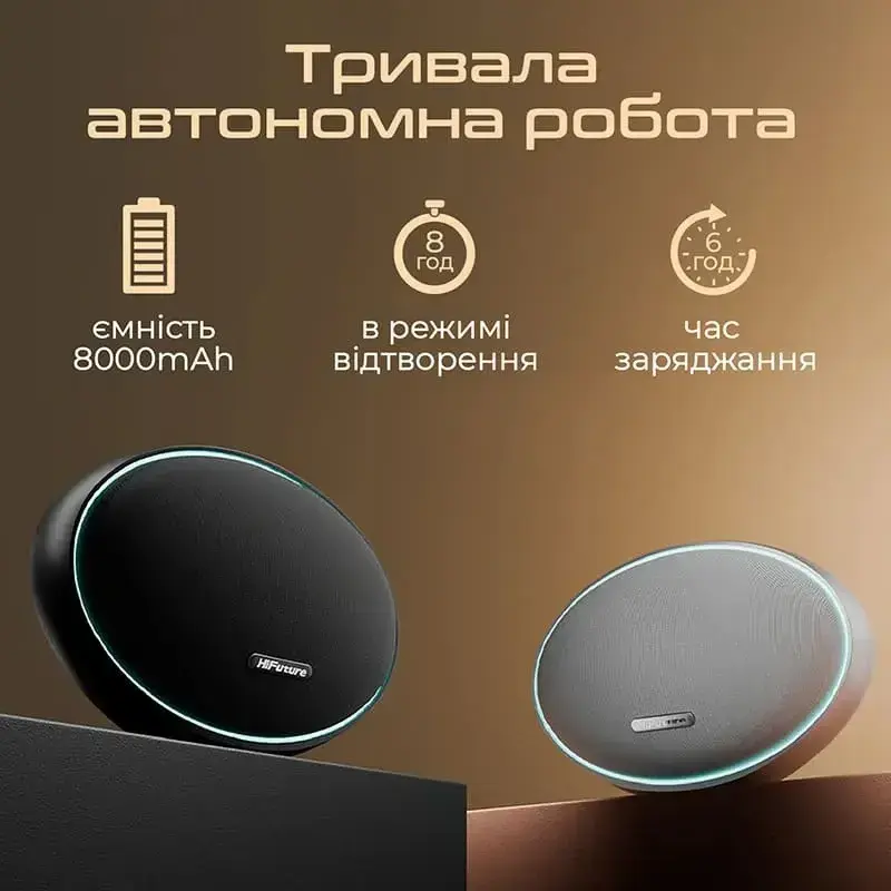 Акустика HiFuture Orbit Silver (orbit.silver) - фото - №6