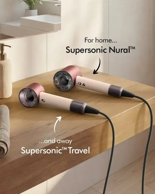 Фен Dyson Supersonic Travel HD19 Ceramic Pink/Rose Gold - фото - №3