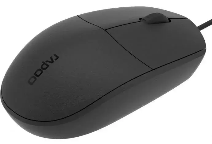 Миша RAPOO N100 black - фото - №4