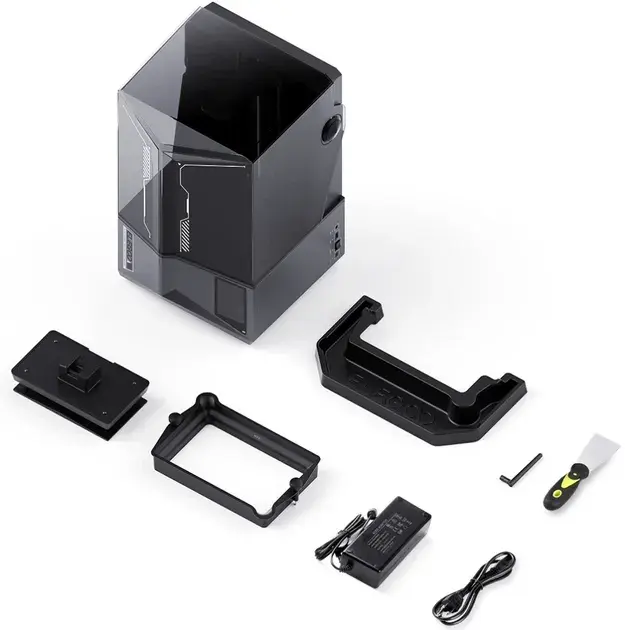 Принтер 3D ELEGOO Saturn 4 Ultra 12K сірий - фото - №4