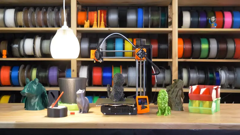 Принтер 3D Prusa MINI+ - фото - №7
