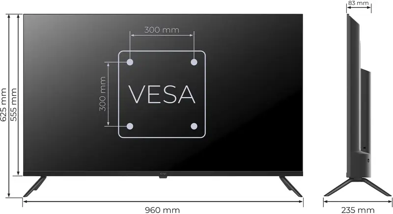 Телевізор Kivi 43U7000MB - фото - №6