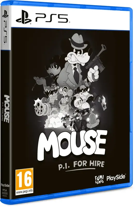 Диск PS5 Mouse P.I. for Hire (Blu-ray) - фото - №0
